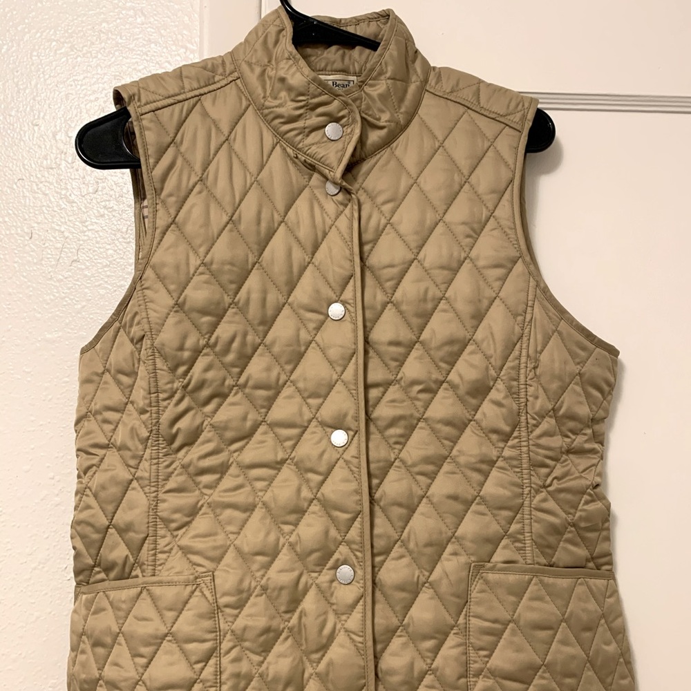 L.L bean quilted vest